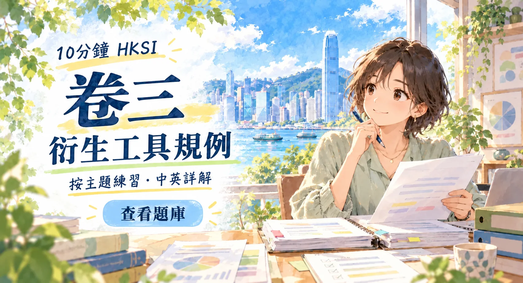 HKSI 卷三：衍生工具規例 — 自家題庫
