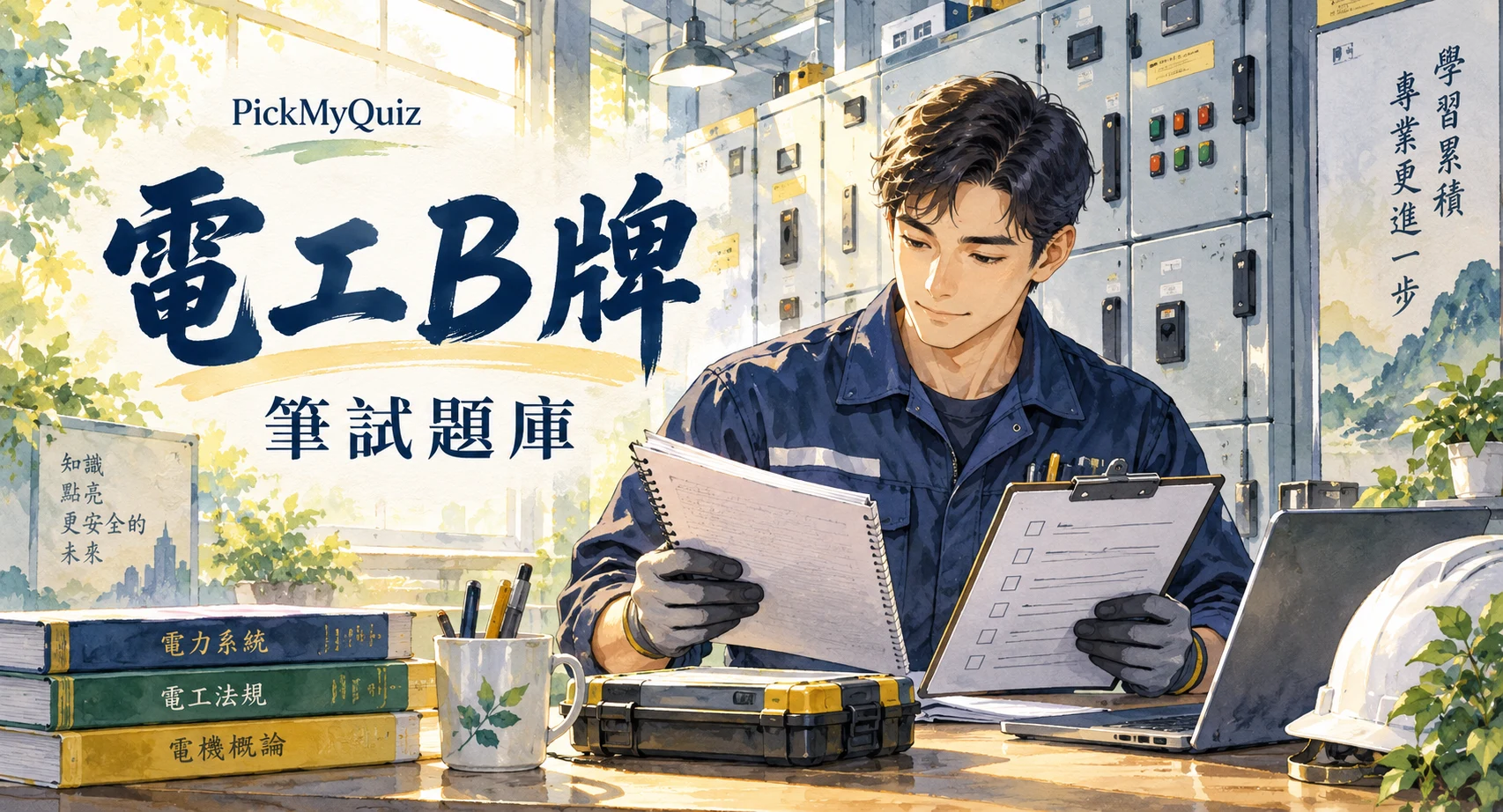 電工 B 牌筆試題庫｜B 級電業工程人員註冊考試
