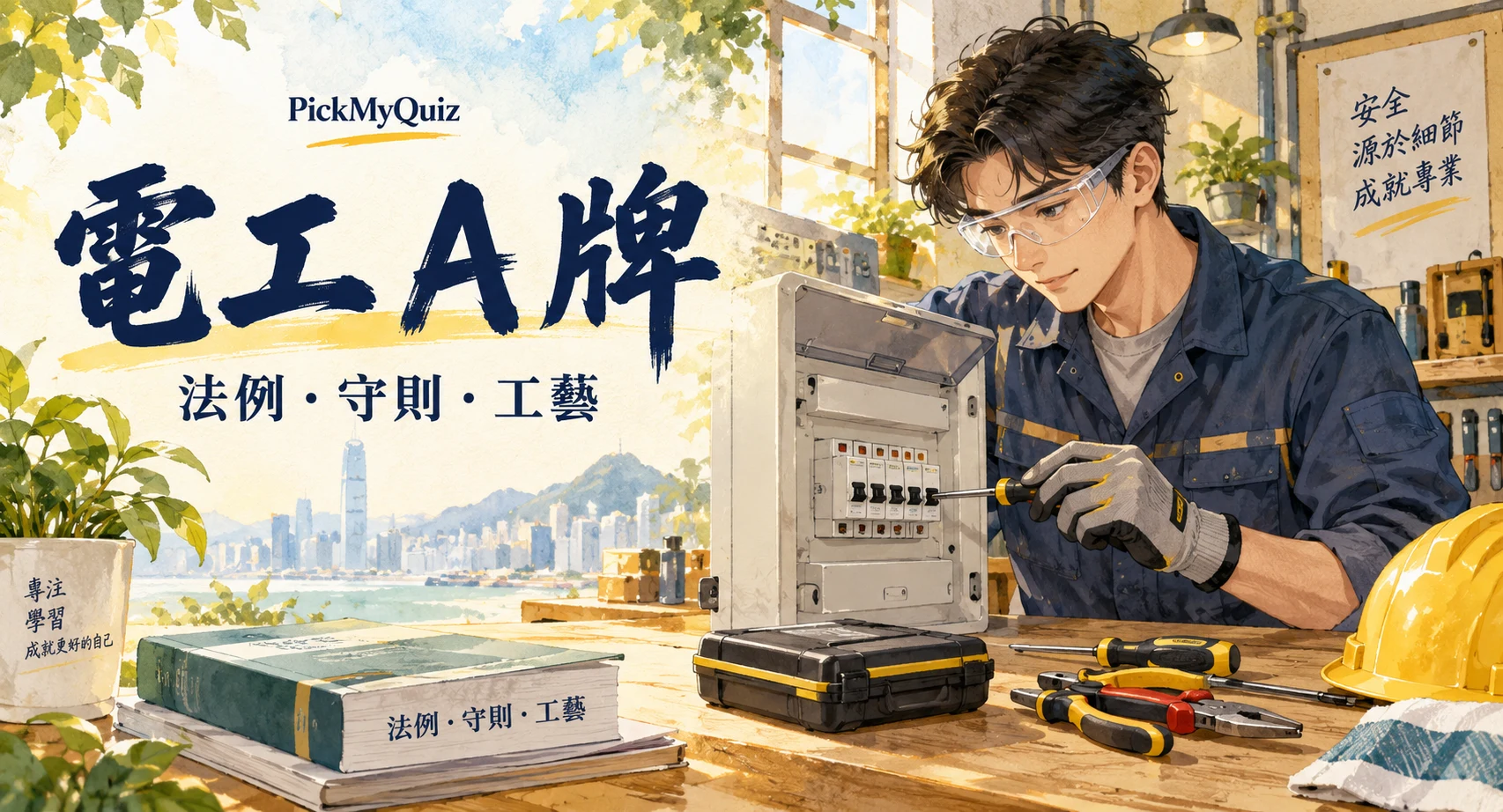 電工 A 牌筆試題庫｜A 級電力工程工藝測試 法例·守則·工藝