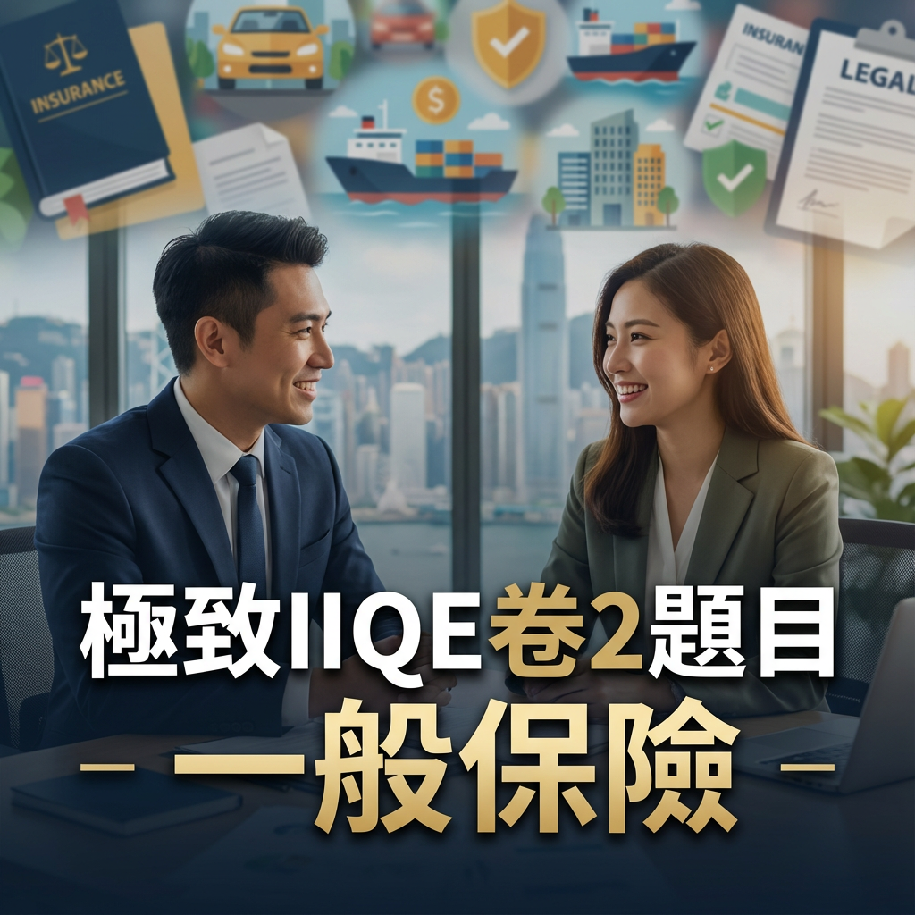 10分鐘IIQE保險中界人考試(一般保險): IIQE Paper 2 極致好用題庫